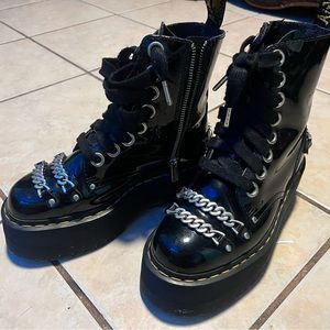 Dr martens jadon max chain black